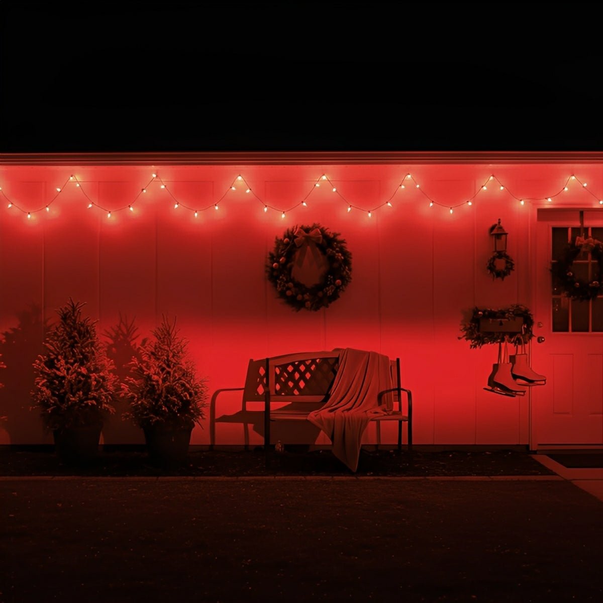 Ledy Ogrodowe RGB Do Oświetlenia Drzew | Reflektor Zewnętrzny