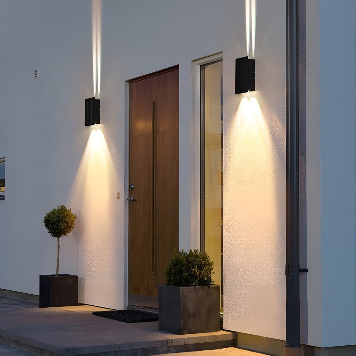 Ledy Zewnętrzne RGB Na Ścianę | Nowoczesne Oświetlenie Up-Down