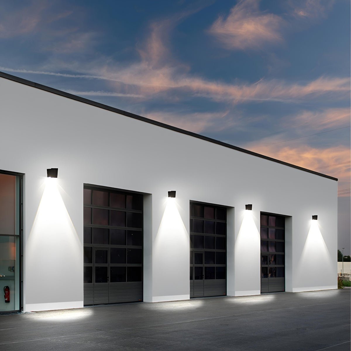 Ledy Zewnętrzne RGB Na Ścianę | Nowoczesne Oświetlenie Up-Down