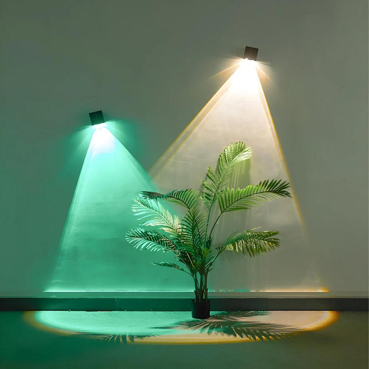 Ledy Zewnętrzne RGB Na Ścianę | Nowoczesne Oświetlenie Up-Down