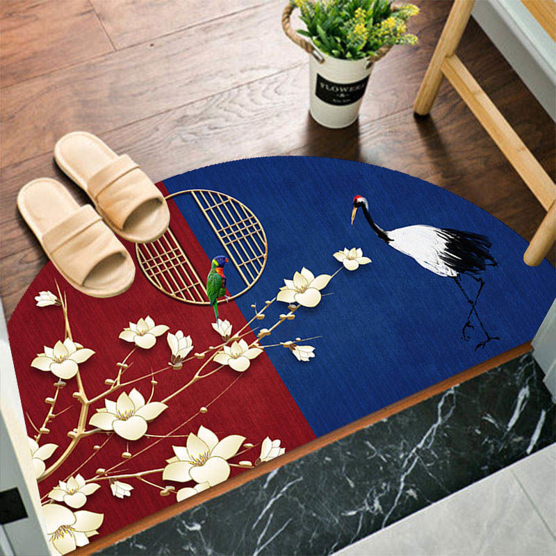 Mata Półokrągła Dekoracyjna Salon | Wzór Artystyczny