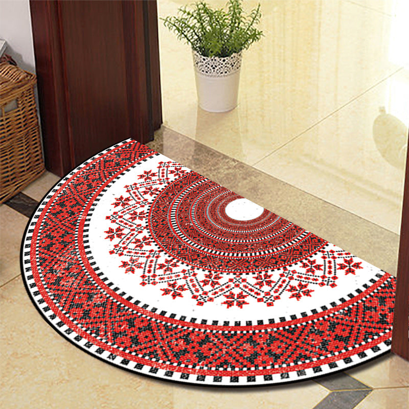 Mata Półokrągła Salon | Wzór Orientalny