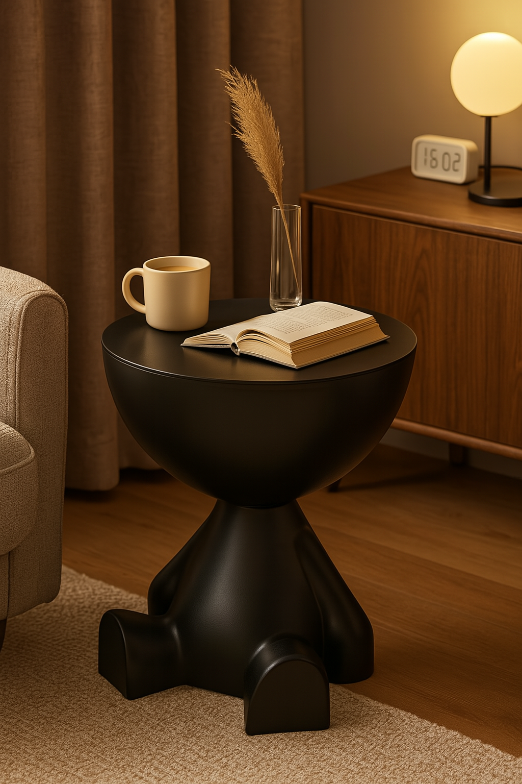 NordicHaven | Nowoczesny Kreatywny Stolik Kawowy | Salon i Sypialnia