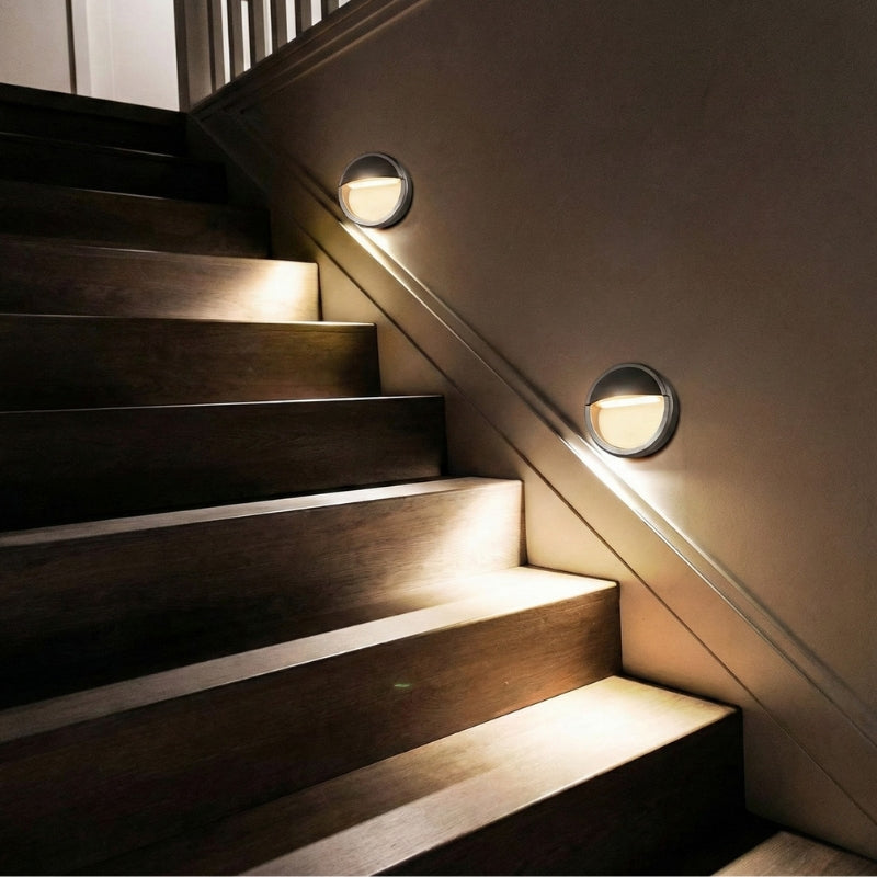 Oświetlenie Schodowe Zewnętrzne Na Taras I Schody LED | Kinkiet