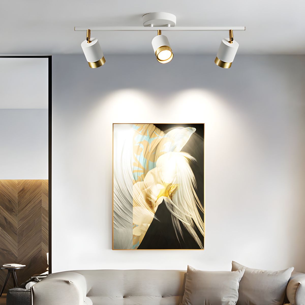 Oświetlenie Szynowe 3-Punktowe Do Salonu | Reflektory