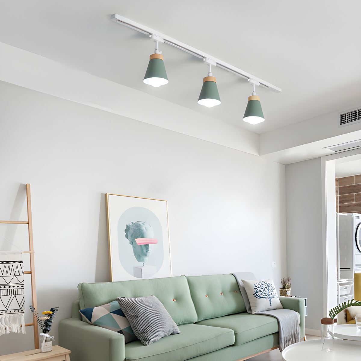 Oświetlenie Szynowe 3-Punktowe Do Salonu | Regulowane