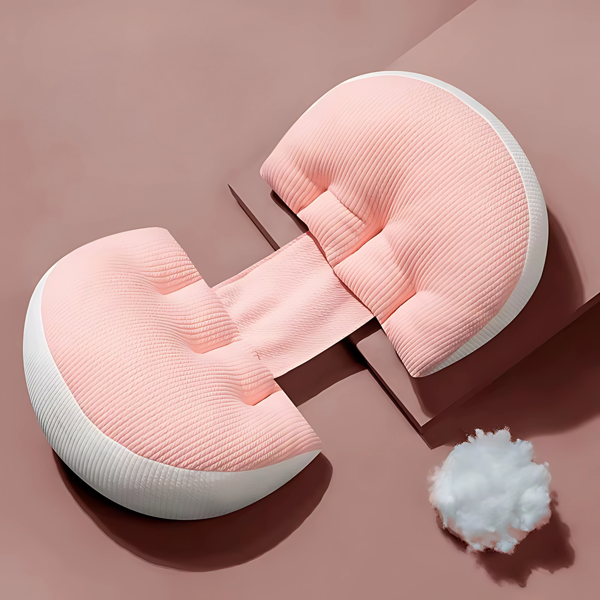 Poduszka Ciążowa Do Spania Na Boku Do Łóżka | Regulowana