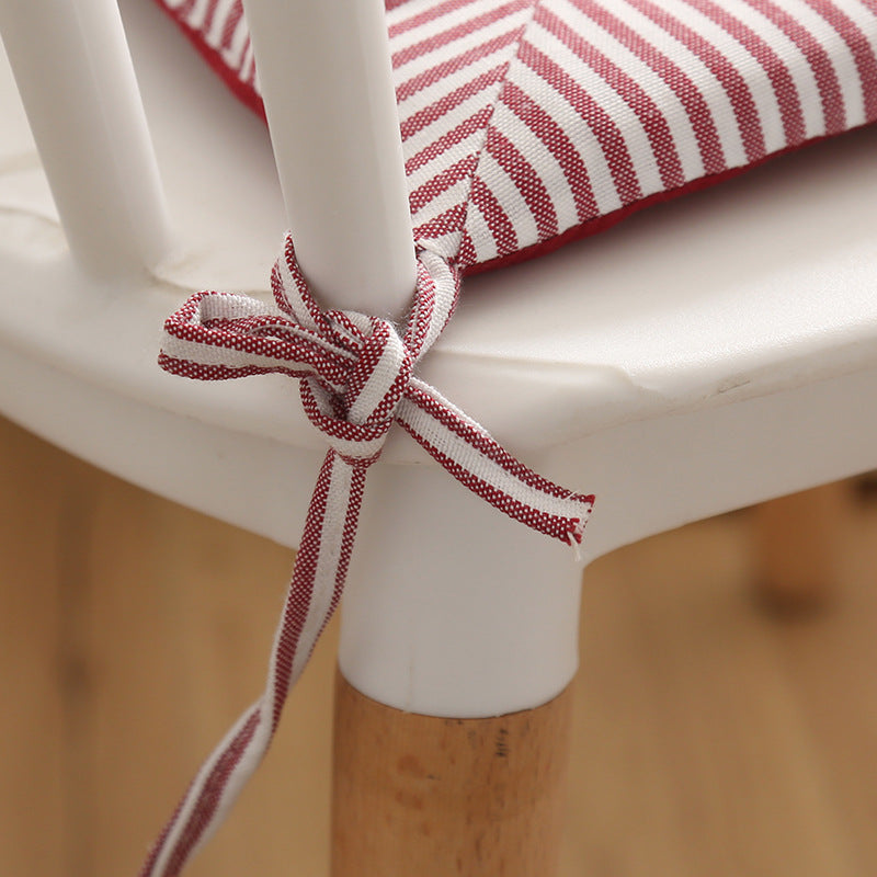 Poduszki Na Krzesła Wzór Krata | Z Wiązaniami